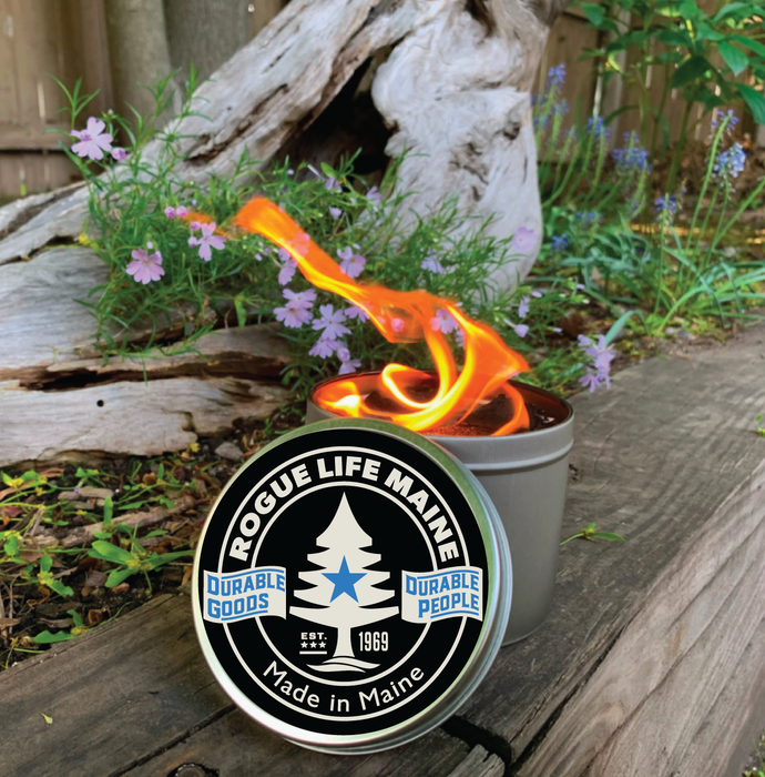 Rogue Life's Portable Fire Pit Tin